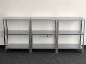 Ikea metalinės lentynos + vaza