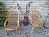 Vintažiniai mid century bambuko krėslai - nuotraukos Nr. 4