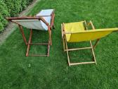 Vintažiniai mid century šezlongai-lauko gultai - nuotraukos Nr. 13