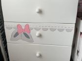 Mini mouse baldu komplektas