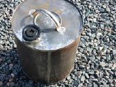 Bakelis 10 l metalinis kurui ar alyvai - nuotraukos Nr. 2