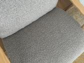 Kave home Meghan fotelis (light grey spalva) - nuotraukos Nr. 6