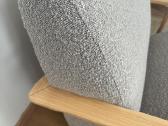 Kave home Meghan fotelis (light grey spalva) - nuotraukos Nr. 4