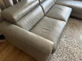 Odinė Kler sofa - lova - nuotraukos Nr. 2