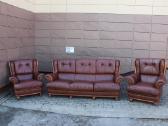 Natūralios odos sofa su miegojimo funkcija - nuotraukos Nr. 36