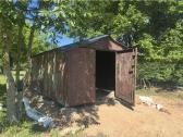 Klaipėdos gamybos 3.4x5.6 m. metalinis garažas