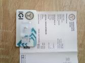 Laisvi deimantai 1.1 ct ir 1.52 ct su Igi sertifi