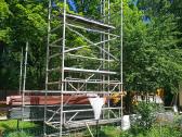 Aliuminiai Pastoliai 6m aukstis