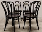 Krzesla model Thonet A18 drewno buk gięty
