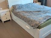 Ikea brimnes lova su Lono čiuziniu 160x200