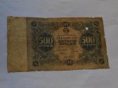 500 Rubliu 1922 m.