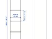 Ikea Kallax 4x1 - nuotraukos Nr. 5