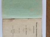 Antikvarinės knygos Pirmos komunijos atminimas1906