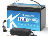 Akumuliatorius Kepworth Lithium Lifepo4 12v 100ah