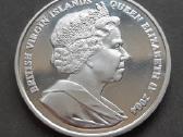 Britų Mergelės salos 10 dolerių sidabras 2004 - nuotraukos Nr. 2