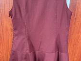 Bordo mokyklinė uniforma pirmokei - nuotraukos Nr. 4