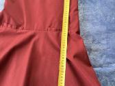 Mokyklinis bordo spalvos sarafanas - nuotraukos Nr. 3