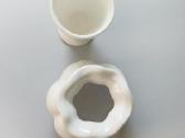 Mini vazelė ir kiaušinio dėklas, 7cm aukštis - nuotraukos Nr. 4