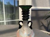 Vintažinė itališko stiliaus „scavo“ stiklo vaza, 2 - nuotraukos Nr. 2