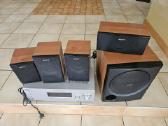 Nauodotas Sony resiveris su koloneliu komplektu