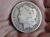 JAV 1 doleris 1894 O sidabras - nuotraukos Nr. 2