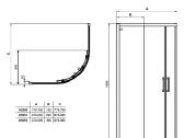 Nauja Ideal Standard Connect 2 dušo kabina (90x90) - nuotraukos Nr. 3