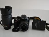 Nikon D3200 su 2 objektyvais