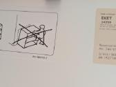Ikea Eket spintelė su 4 skyriais (oranžinė) - nuotraukos Nr. 3