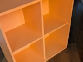 Ikea Eket spintelė su 4 skyriais (oranžinė)
