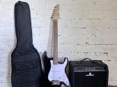Elektrinė gitara su rinkiniu