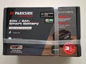 Nauji Parkside 20v smart 8ah ir 4ah akumuliatoriai