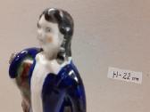 Antikvarinė „staffordshire“ Xixa, statulėlė - nuotraukos Nr. 9