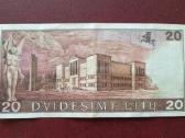 Lietuva banknotai 1991 m litai - nuotraukos Nr. 8