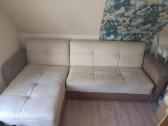 Minkštas kampas- sofa lova