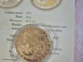 Parduodu paauksuotus medalius su sertifikatais - nuotraukos Nr. 3
