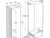 Integruojamas Gorenje Nrki517e82wf No Frost - nuotraukos Nr. 12