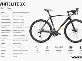 White Lite GX Gravel dviratis – 55 cm L dydis