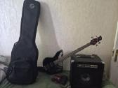 Bosinė gitara Yamaha, kubas ir procesorius - nuotraukos Nr. 2