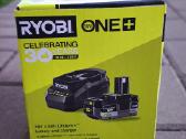 Ryobi One+ akumuliatorius 4ah + pakrovėjas, nauji. - nuotraukos Nr. 4