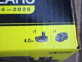 Ryobi One+ akumuliatorius 4ah + pakrovėjas, nauji. - nuotraukos Nr. 5