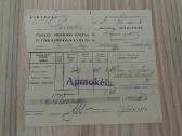 Lietūkis. Pašarų priėmimo kvitas. 1941