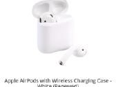 Apinauji Original Airpods 2 su pakroveju ir laidu - nuotraukos Nr. 2