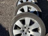 Parduodami audi ratai r18 su geromis padangomis - nuotraukos Nr. 5