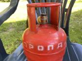 5 l propano–butano dujų balionas (TSRS, metalinis)