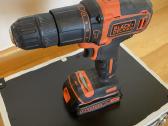 Black+decker smūginis suktuvas gręžtuvas Bdchd18 - nuotraukos Nr. 3