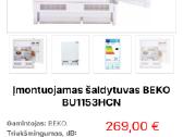 Šaldytuvas su šaldikliu viduje Beko Bu1153hcn - nuotraukos Nr. 3