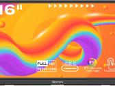 Nešiojamas liečiamas monitorius Akntzcs 16" Touch
