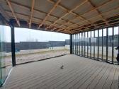 Berėmės stumdomos stiklo sistemos terasoms, balkon - nuotraukos Nr. 9