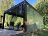 Berėmės stumdomos stiklo sistemos terasoms, balkon - nuotraukos Nr. 13