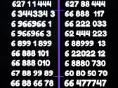 Gražus VIP numeris 777 888 999 už 40€
